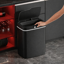 Lixeira 18L com Sensor Automático Inteligente Toque Cesto Lixo Banheiro Cozinha Escritório