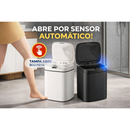 Lixeira 18L com Sensor Automático Inteligente Toque Cesto Lixo Banheiro Cozinha Escritório