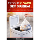 Lixeira 18L com Sensor Automático Inteligente Toque Cesto Lixo Banheiro Cozinha Escritório